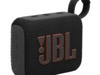 JBL Go 4, Wireless Ultra Portable Bluetooth Speaker, Pro Sound, Vibrant Colors, Water & Dust Proof, Type C (Without Mic, Black)