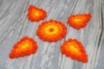 JH Gallery Handmade Artificial Flowers Rangoli Set, Decorative Floor Mats for Home & Pooja Room, Diwali Festive Home Decor, Floor Decoration Mats