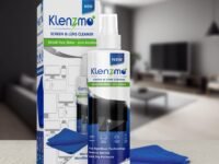 Klenzmo by Kleenest Screen & Camera Lens Cleaner Spray with Microfiber Cloth | Cleans Laptop, TV, Mobile, Display & Camera Lenses | 250 ml