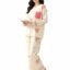 Korean Style Women’s Night Suit|| Cute Printed Pajama Set with Half Sleeve Top & Pants|| Soft Cotton Loungewear