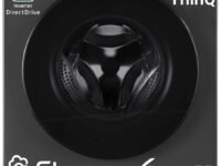 LG 8 Kg, 5 Star, Wi-Fi, Direct Drive Technology, Steam Wash, 6 Motion DD, Fully-Automatic Front Load Washing Machine (FHB1208Z4M, Allergy Care, In-Built Heater, Touch Panel, Middle Black)