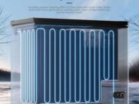 Large Capacity Compact Chest Freezer - Adjustable Temperature, Freestanding Deep Freeze for Home Kitchen Use