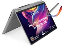 Lenovo IdeaPad Flex 5 AMD Ryzen 5 5625U (16GB RAM/512GB SSD/14 (35.5cm)/WUXGA IPS/Windows 11/Office Home 2024/Lenovo Digital Pen/1Yr ADP/Grey/1.5Kg), 82XX00G4IN Convertible Laptop