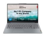 Lenovo IdeaPad Slim 3 12th Gen Intel Core i5-12450H 15.6 Inch (39.6cm) FHD Thin & Light Laptop (16GB/512GB SSD/Windows 11/Office Home 2024/3months Game Pass/Arctic Grey/1.62Kg), 83ER00MCIN