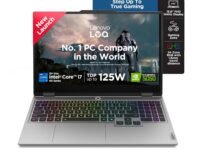 Lenovo LOQ, 13th Gen Intel Core i7 13700HX, RTX 5050-8GB, 16GB RAM, 1TB SSD, FHD, 15.6"/39.6cm, 144Hz, Windows 11, Office 2024, Grey, 2.4Kg, 440 AI Tops, 3 Mon. Game Pass, 83JE00U7IN, AI Gaming Laptop