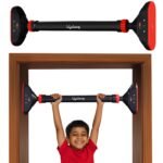 Lifelong Pull Up Bar for Home -Adjustable Rod 74cm to 97cm width, wall mounted without screws -Door Pull up bar to Increase Height -Exercise equipment for Home Gym - Chin up Bar weight capacity 200Kgs