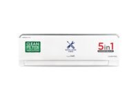 Lloyd 0.8 Ton 3 Star Inverter Split AC (6 in 1 Convertible, Cools Even at 52°C, 100% Copper, Anti-Viral + PM 2.5 Filter, White with Silver Deco Strip, GLS09I3FOASR)