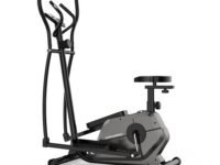 MAXPRO MP6066 2-in-1 Elliptical Cross Trainer & Exercise Bike for Home Gym | 8kg Flywheel | 8-Level Resistance | LCD Display | Adjustable Seat | Hand Pulse Sensor