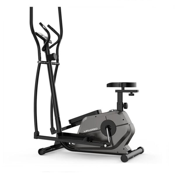 MAXPRO MP6066 2-in-1 Elliptical Cross Trainer & Exercise Bike for Home Gym | 8kg Flywheel | 8-Level Resistance | LCD Display | Adjustable Seat | Hand Pulse Sensor