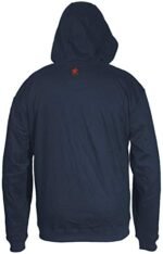 MCR Safety Flame Resistant FR Zip Sweatshirt, Navy, X-Large