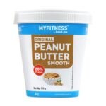 MYFITNESS Original Classic Peanut Butter Smooth 510g | 21g Protein to Boost Energy | Tasty & Healthy Nut Butter Spread | Vegan | Cholesterol Free, Gluten Free | Zero Trans Fat | Creamy Peanut Butter