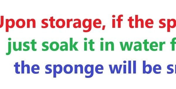 Magic Sponge for Kitchen Cleaning, PVA Absorbent Washing Blocks for Cars, Windows, Floors, Desks & Other Multifunction Household Cleaning, Mixed Colors (Big Size, Pack of 3)