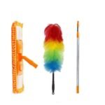 Microfiber Extendable Dusting Brush Hand Duster with Telescoping Pole (Small,Random Colors)