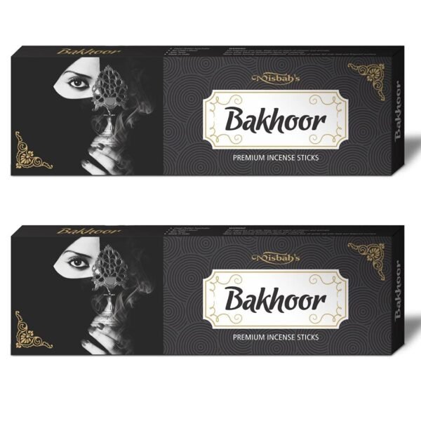 Misbah's Fragrance Bakhoor Incense Sticks 50g X 4 (Pack of 4)