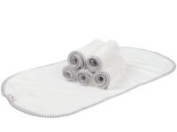 Munchkin 6 Count Waterproof Changing Pad Liners (White)