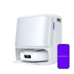 NARWAL Freo X10 Pro Robot 2-in-1 Vacuum and Mop, 11000Pa Suction, EdgeReach Mopping, Zero Tangle Technology, Self-Emptying with De-Tangling Side Brushes