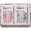 NYRWANA Coffee Mug, Wedding Present for Couples, Marriage Presents for Wedding, Couple Present, Mr & Mrs Set of 2 Coffee Mugs, Lids, Golden Spoon & Beautiful Gift Box (380ml-Ceramic)