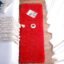 Naze Micro Fiber Shaggy Runner,1.5x4 Feet',Throw Rug for Nursery Room,Fuzzy Plush Rug,Runner,Rectangle,Cute Room Decor for Baby Red