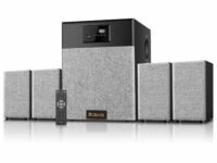 OBAGE Classic-6 4.1 Home Theatre System | 120W Output | HDMI ARC, Optical in, Bluetooth 5.3, USB, FM, AUX | Deep Bass Surround Sound for TV, Music & Movies