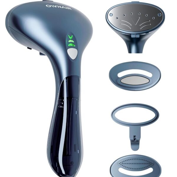 OWNAIR Steamer for Ironing Clothes - 1500W Handheld Garment Steamer - 24g/min High Steam, Fast Heat-Up in 15s, 110ml Tank, Vertical & Horizontal Hand Hold Steam Iron for Clothes and Fabrics