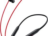 OnePlus Bullets Wireless Z2 Bluetooth 5.0 in Ear Earphones, Bombastic Bass – 12.4 mm Drivers, 30 Hrs Battery Life (Acoustic Red)