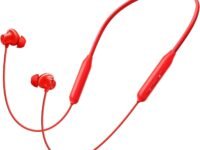OnePlus Bullets Wireless Z3 Bluetooth 5.0 in Ear Earphones, Spatial Audio – 12.4 mm Drivers, 36 Hrs Battery Life (Samba Sunset)