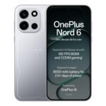 OnePlus Nord 6 | 12GB+256GB | Quick Silver | Snapdragon 8s Gen 4 | Segment's First Stable 165FPS Gaming | Segment's Largest 9000mAh Battery | Most Complete IP Rating | Personalized AI