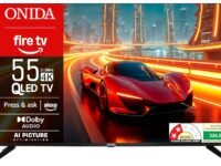 Onida 139 cm (55 inches) QLED Ultra HD 4K Smart Fire TV Q55UDI