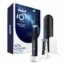 Oral-B Rechargeable Electric Toothbrush, iO5 Limited Deep Clean & Whiten, 5 Cleaning Modes, Visual Pressure Sensor to Protect Gums, Travel Case, 3 Brush Heads, Black