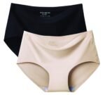 PLUMBURY® Women's Seamless Hipster Ice Silk Panty (Sizes M to XXL)