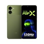 POP X (Chilly Green, 4GB+64GB) | 120Hz 6.74" Smooth Display| IP64 Protection & Drop Resistant | No Network Communication* | AI Active Noise Cancellation | AI Song Identification |AI Flash Snap|5000mAh
