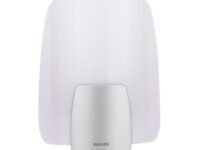 Philips Comet Decorative Wall Lamp | Indoor Wall Light for Living Room & Bedroom | Bulb Base : B22 | Synthetic Finish | Pack of 1 (Bulb Not Included)