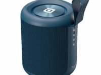 Portronics SoundDrum P 20W Portable Bluetooth Speaker with 6-7 hrs Playback Time, Handsfree Calling, USB Slot, Aux-in Port, Type C Charging (Blue)