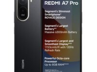 REDMI A7 Pro 4G (Black, 4GB RAM, 64GB Storage) | Segment's Slimmest Smartphone | Segment's Largest 6300mAh Battery | Segment's Largest 17.53cm and Smoothest 120Hz Display | Charger in the Box