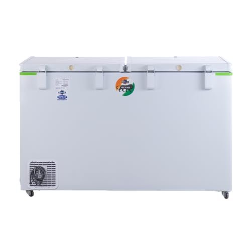 Rockwell GFR450DDET Double Door EUTECTIC Hard Top Deep Freezer(Glycol)-416 Ltr (100% Copper Coil, 4 yrs warranty)