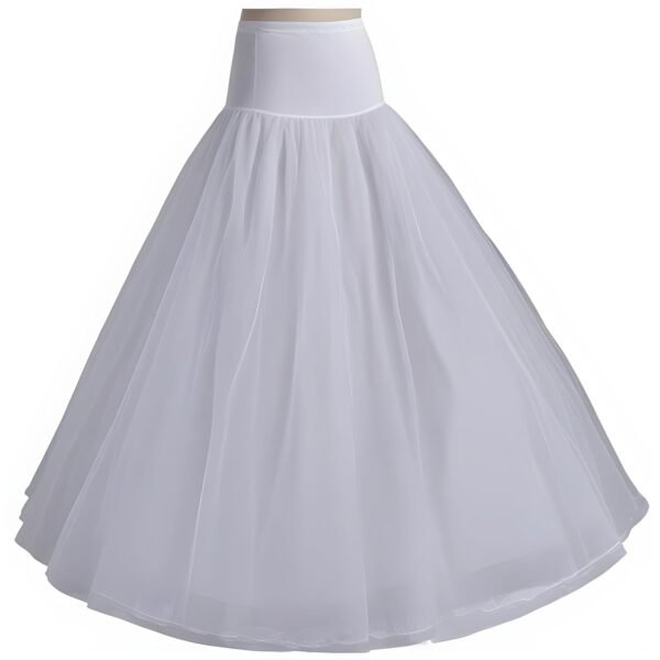 SNAPTRON Cancan Skirt for Wedding Lehenga for Women - Can Can Skirt for Lehenga, Gown Or Cancan Petticoat Underskirt for Lehnga/Under Skirts for Dresses, Lehnga, White Organza Underskirt