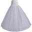 SNAPTRON Cancan Skirt for Wedding Lehenga for Women - Can Can Skirt for Lehenga, Gown Or Cancan Petticoat Underskirt for Lehnga/Under Skirts for Dresses, Lehnga, White Organza Underskirt