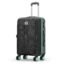 Safari Medium Thorium Neo 8 Wheels 66 Cm Check-in Trolley Bag Hard Case Polycarbonate 360 Degree Wheeling System Luggage, Trolley Bags for Travel, Suitcase for Travel, Black