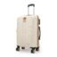 Safari Thorium Royale 8 Wheels 66cm Medium Size Trolley Bag Hard Case Checkin Polycarbonate Luggage, TSA Lock, Wet Pouch Organized Interior, Suitcase for Travel, Trolley Bags for Travel, Vanilla Tan