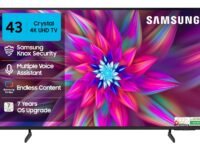 Samsung 108 cm (43 inches) Crystal 4K Vista Pro Ultra HD Smart LED TV UA43UE86AFULXL