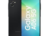 Samsung Galaxy A06 5G (Black, 4GB RAM, 128GB Storage) | 50MP Dual Camera | 4 Gen OS Upgrades | IP54 Rating | Voice Focus