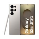 Samsung Galaxy S25 Ultra 5G AI Smartphone (Titanium Gray, 12GB RAM, 256GB Storage), 200MP Camera, S Pen Included, Long Battery Life