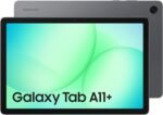 Samsung Galaxy Tab A11+ [Smartchoice], 27.82 cm (11 inch) Display, 6 GB RAM, 128 GB Storage, 90Hz Refresh Rate, AI with Google Gemini, Dolby Atmos, Quad Speakers, Wi-Fi Tablet, Gray