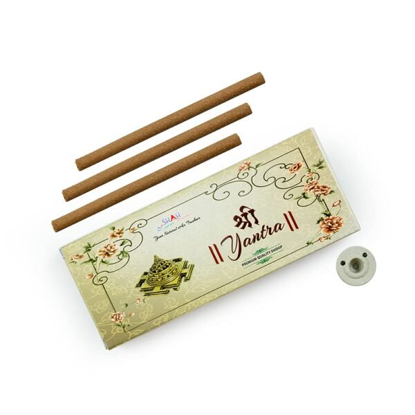Shah Fragrances Shri Yantra Premium Dhoop Sticks Box Packs (Pack of 3 * 100 Grams)