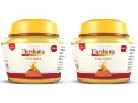 Shubhkart Darshana Puja Ghee - 200 ML (Pack of 2) for Daily Puja, Festivals| Puja Deepam Oil (Ghee for Pooja) Puja Ghee for Diya or lamp and Wicks or Batti | Non-Edible | Diwali Lights | Diwali Diyas