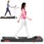 Sparnod Fitness STH-3002 Home Use Walking Pad & Treadmill | Compact, Ultra-Slim, Ready to Use | Shock Absorption | LED Display | 2% Manual Incline | 100 Kg Capacity
