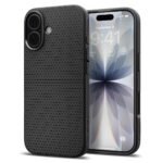 Spigen Liquid Air Back Cover Case for iPhone 17, Durable Protection, Air Cushion Technology - TPU | Matte Black