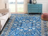 Status Contract Rugs for Living Room | (4x6ft) Printed Carpet for Living Room Decor | Anti Skid Backing Home Essentials | Aesthetic Vintage Decor Carpet for Bedroom | Boho Rugs for Living Room (Multi)