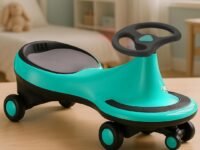 Storio Kids Magic Swing Car Twister Ride On | Toy Car with PU Wheels | Toy Car for 3 to 5 Years | Push Ride on Baby Car,100 Kg Capacity | Birthday Gift for Kids Boys and Girls - Blue