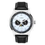 TIMEX Analog Watch for Men with Round Dial & Water Resistant Man's Wrist Watches